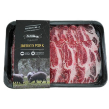 西班牙Aljomar伊比利亞橡果黑毛豬梅頭片(火鍋用)