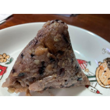 粳米淮山紫米糭